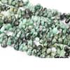 Natural Green Emerald Faceted Tear Drop Briolette Beads Strand Length is 4 Inches and Sizes from 11mm to 15mm Approx